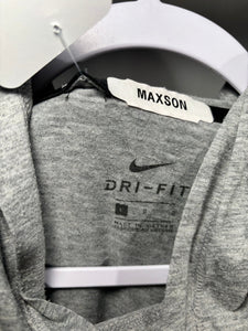 Nike X Alabama Team Issued Grey Lightweight Warmup with Hood Large - Alabama VTG