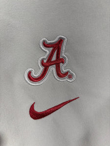 Nike X Alabama Team Issued Grey Zip Up Medium - Alabama VTG