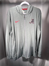 Load image into Gallery viewer, Nike X Alabama Team Issued Grey Zip Up With Hood Large - Alabama VTG
