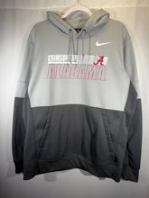 Load image into Gallery viewer, Nike X Alabama Team Issued Light Grey/Charcoal Hoodie Large - Alabama VTG
