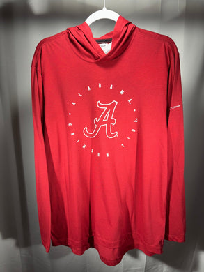 Nike X Alabama Team Issued Lightweight with Hood Large - Alabama VTG