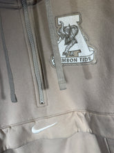 Load image into Gallery viewer, Nike X Alabama Team Issued Tan Half Zip W Hood Small - Alabama VTG
