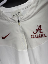 Load image into Gallery viewer, Nike X Alabama Team Issued White Half Zip Large - Alabama VTG

