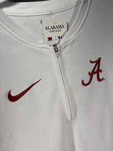 Load image into Gallery viewer, Nike X Alabama Team Issued White Half Zip Small - Alabama VTG

