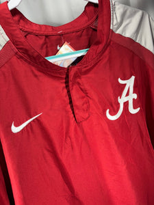 Nike X Alabama Team Issued Windbreaker Pullover XL - Alabama VTG
