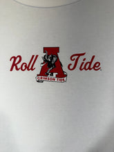 Load image into Gallery viewer, Roll Tide White Baby Tee - Alabama VTG
