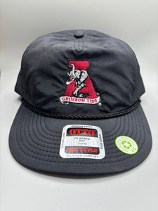 The Night Tripper – Lightweight Nylon Rope Snapback Hat - Alabama VTG