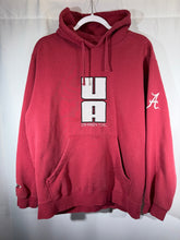 Load image into Gallery viewer, UA X Pro Player Crimson Embroidered Hoodie Sweatshirt Medium - Alabama VTG
