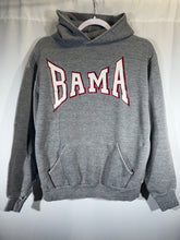 Load image into Gallery viewer, Vintage 80s Bama X Russell Grey Distressed Hoodie Sweatshirt Boxy Medium - Alabama VTG
