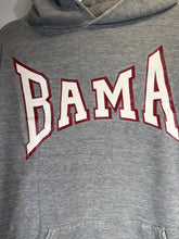 Load image into Gallery viewer, Vintage 80s Bama X Russell Grey Distressed Hoodie Sweatshirt Boxy Medium - Alabama VTG

