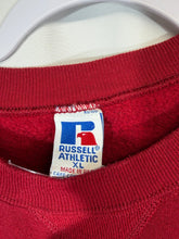 Load image into Gallery viewer, Vintage Alabama "A" X Russell Crimson Crewneck Sweatshirt Large - Alabama VTG

