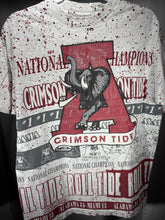Load image into Gallery viewer, Vintage Alabama All Over Print Rare T-Shirt Medium - Alabama VTG
