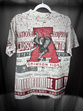 Load image into Gallery viewer, Vintage Alabama All Over Print Rare T-Shirt Medium - Alabama VTG
