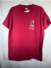 Load image into Gallery viewer, Vintage Alabama Basketball "On Fire" Crimson T-Shirt Medium - Alabama VTG
