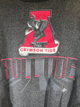 Load image into Gallery viewer, Vintage Alabama Black Roll Tide Crewneck Sweatshirt Boxy Large - Alabama VTG
