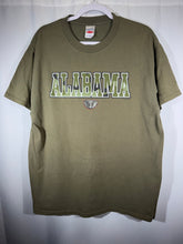 Load image into Gallery viewer, Vintage Alabama Camo Olive Green T-Shirt Medium - Alabama VTG
