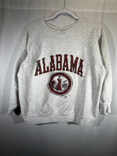 Load image into Gallery viewer, Vintage Alabama Crest X 20/20 Grey Crewneck Sweatshirt Boxy S/M - Alabama VTG
