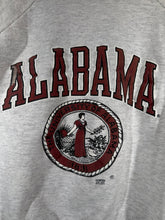 Load image into Gallery viewer, Vintage Alabama Crest X 20/20 Grey Crewneck Sweatshirt Boxy S/M - Alabama VTG

