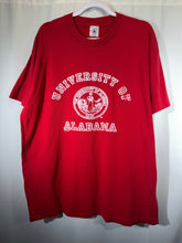 Load image into Gallery viewer, Vintage Alabama Crest X Delta Red T-Shirt XL - Alabama VTG
