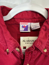 Load image into Gallery viewer, Vintage Alabama Crimson Button Up Collared Shirt Large - Alabama VTG
