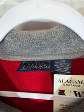Load image into Gallery viewer, Vintage Alabama Crimson Fleece Jacket XXL 2XL - Alabama VTG
