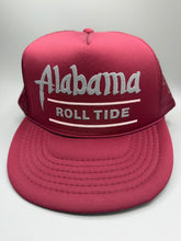 Load image into Gallery viewer, Vintage Alabama Crimson Trucker SnapBack Hat - Alabama VTG

