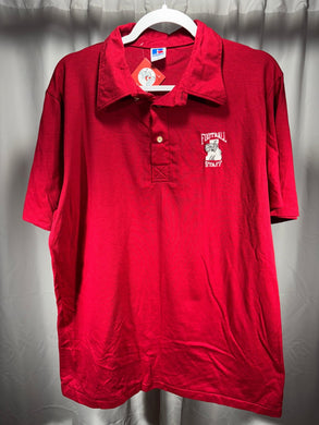 Vintage Alabama Football Staff Russell Polo Shirt Large - Alabama VTG