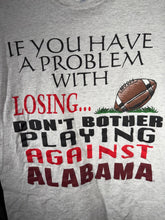Load image into Gallery viewer, Vintage Alabama Grey/Black T-Shirt Medium - Alabama VTG
