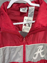 Load image into Gallery viewer, Vintage Alabama Hibbett Sports Striped Crimson Windbreaker Jacket XL - Alabama VTG
