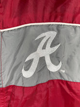 Load image into Gallery viewer, Vintage Alabama Hibbett Sports Striped Crimson Windbreaker Jacket XL - Alabama VTG
