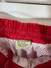 Load image into Gallery viewer, Vintage Alabama Red Striped Windbreaker Pants Large - Alabama VTG
