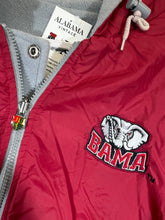 Load image into Gallery viewer, Vintage Alabama Reversible Grey/Crimson Zip Up Jacket w Hood XL - Alabama VTG
