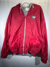 Load image into Gallery viewer, Vintage Alabama Reversible Grey/Crimson Zip Up Jacket w Hood XL - Alabama VTG
