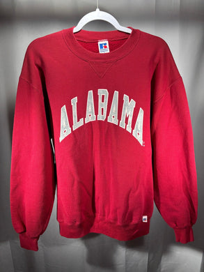 Vintage Alabama Russell Athletic Crimson Crewneck Sweatshirt Medium - Alabama VTG
