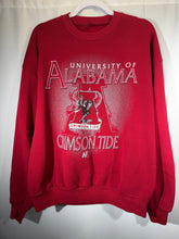 Load image into Gallery viewer, Vintage Alabama Shadow Crimson Crewneck Sweatshirt Large - Alabama VTG
