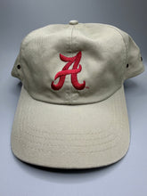 Load image into Gallery viewer, Vintage Alabama Tan Strapback Hat - Alabama VTG
