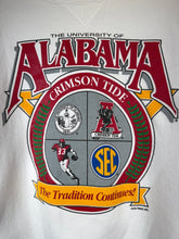 Load image into Gallery viewer, Vintage Alabama "The Tradition Continues" White Crewneck Sweatshirt Medium - Alabama VTG
