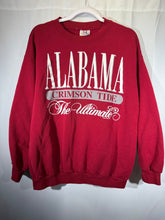 Load image into Gallery viewer, Vintage Alabama "The Ultimate" Crimson Crewneck Sweatshirt Medium - Alabama VTG
