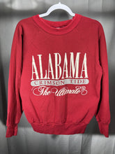 Load image into Gallery viewer, Vintage Alabama &quot;The Ultimate&quot; Crimson Crewneck Sweatshirt Small - Alabama VTG
