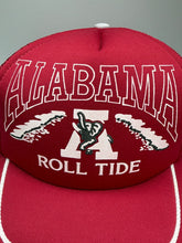 Load image into Gallery viewer, Vintage Alabama Three Stripe Trucker Snapback Hat - Alabama VTG
