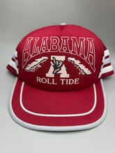 Load image into Gallery viewer, Vintage Alabama Three Stripe Trucker Snapback Hat - Alabama VTG
