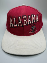 Load image into Gallery viewer, Vintage Alabama Two Tone Crimson/Grey Snapback Hat - Alabama VTG
