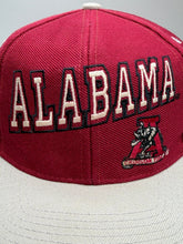 Load image into Gallery viewer, Vintage Alabama Two Tone Crimson/Grey Snapback Hat - Alabama VTG

