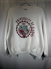 Load image into Gallery viewer, Vintage Alabama White Big Al Crewneck Sweatshirt Boxy Medium - Alabama VTG
