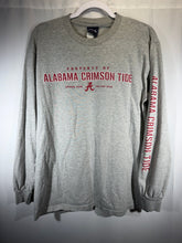 Load image into Gallery viewer, Vintage Alabama X A|S Grey Long Sleeve Shirt Medium - Alabama VTG
