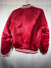 Load image into Gallery viewer, Vintage Alabama X Chalk Line Satin Crimson Bomber Jacket Boxy Large - Alabama VTG
