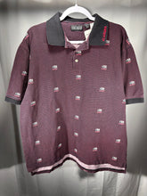 Load image into Gallery viewer, Vintage Alabama X Chiliwear Striped Polo Shirt L/XL - Alabama VTG

