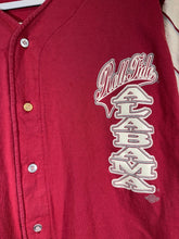Load image into Gallery viewer, Vintage Alabama X Crimson/Pinstripe Baseball Jersey M/L - Alabama VTG
