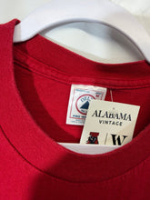 Load image into Gallery viewer, Vintage Alabama X Delta Crimson Striped T-Shirt Medium - Alabama VTG
