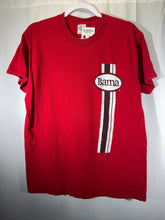 Load image into Gallery viewer, Vintage Alabama X Delta Crimson Striped T-Shirt Medium - Alabama VTG
